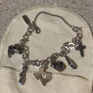James Avery Silver Charm Bracelet